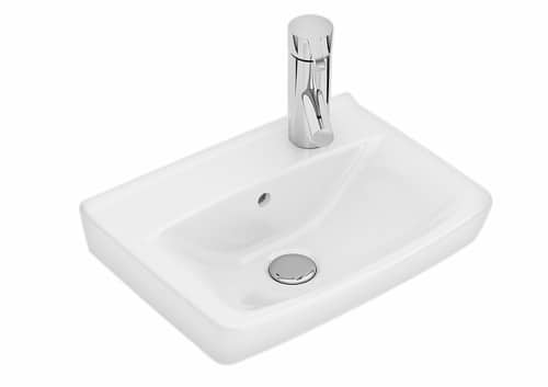 Spira Square Håndvask 41,5 Cm I Med Hanehul Til Højre Håndvaske