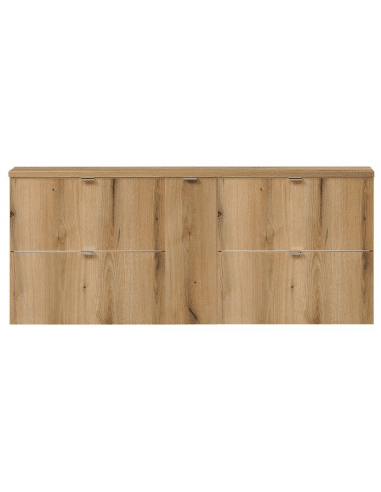 Bolu underskab til håndvask i MDF og møbelplade B140,4 x D40 cm - Vild eg